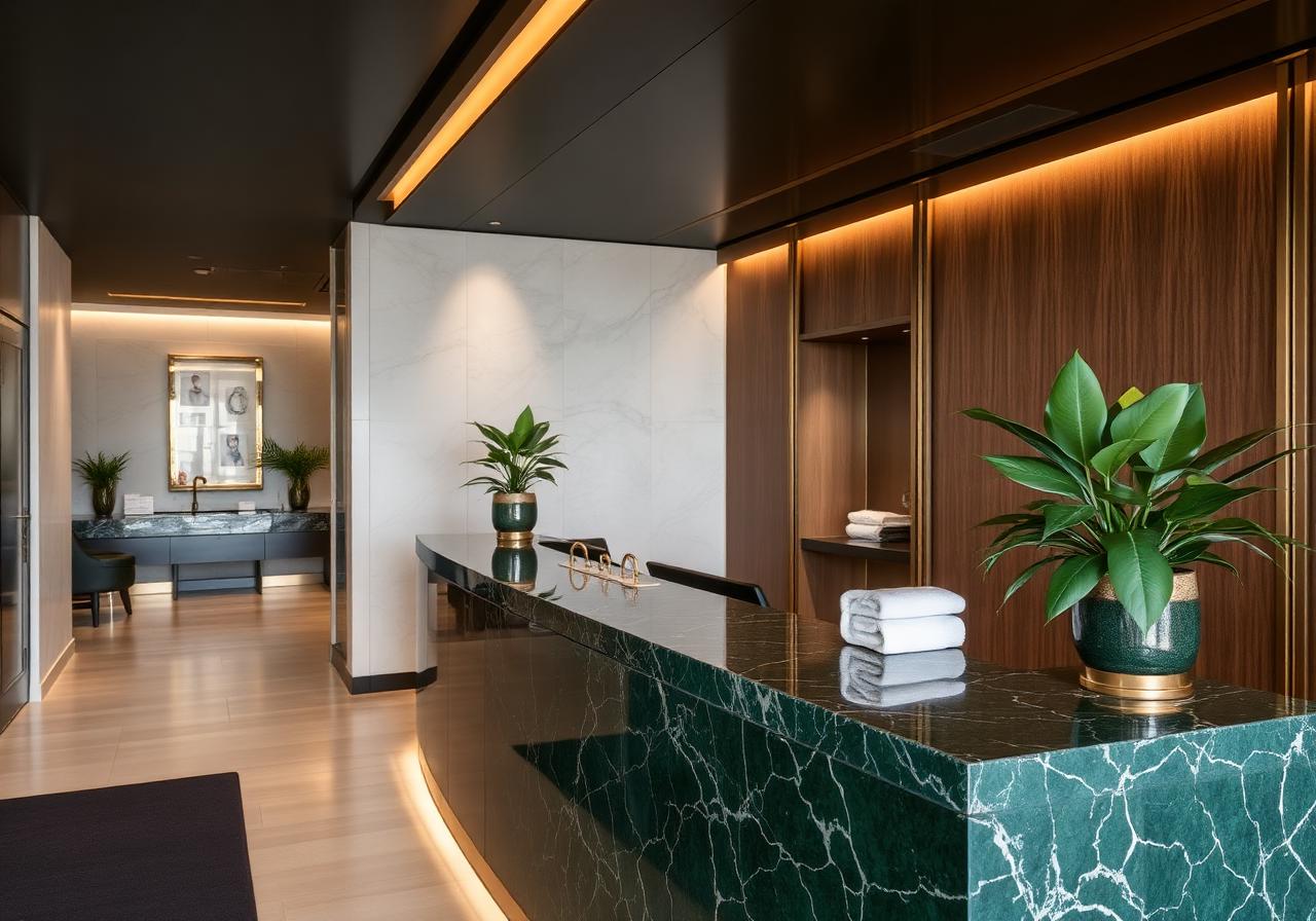 Recepción Boston Spa